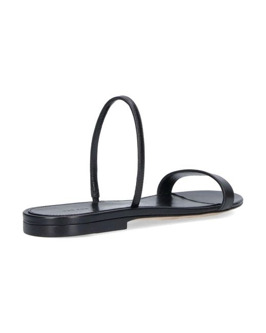 The Row White Sandals "Ella"