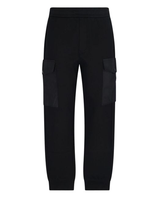 Prada Black Logo Track Pants for men