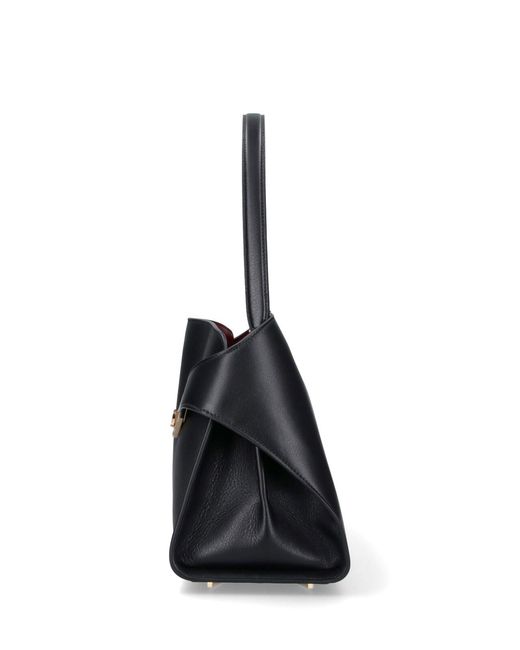 Ferragamo Black Medium Bag "Hug Soft"