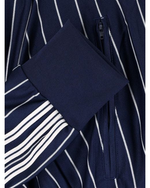 Adidas Blue Zip Hoodie “Firebird” for men