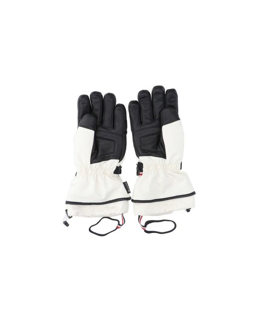 Guanti Imbottiti di Moncler in White da Uomo