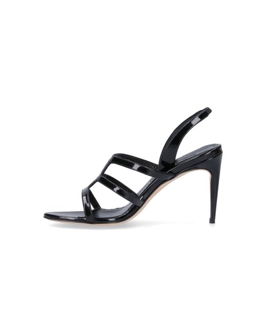 Manolo Blahnik Metallic Artysa Sandals