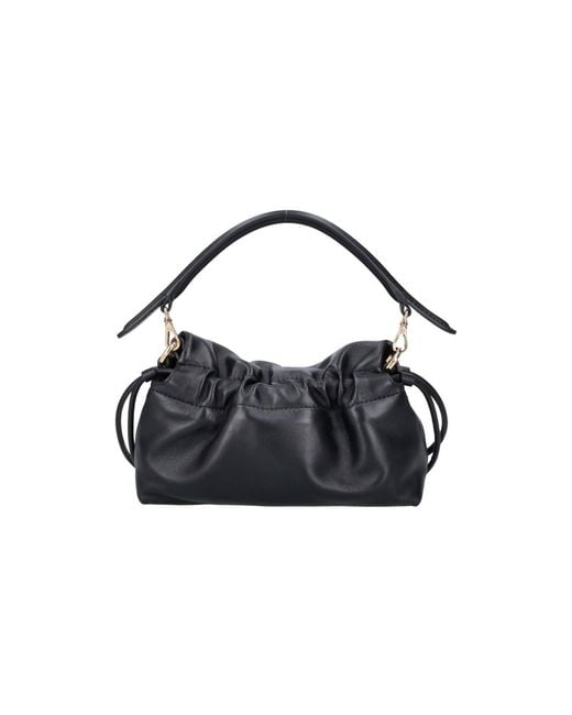 Fendi Blue Small Shoulder Bag "Baguette Soft"