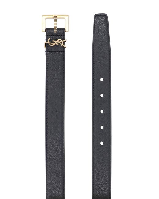 Cintura "Cassandre" di Saint Laurent in Black