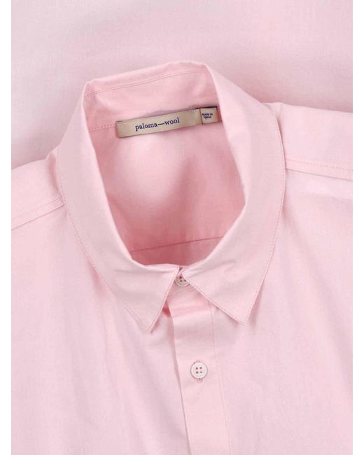 Paloma Wool Pink Shirt “Milefile”