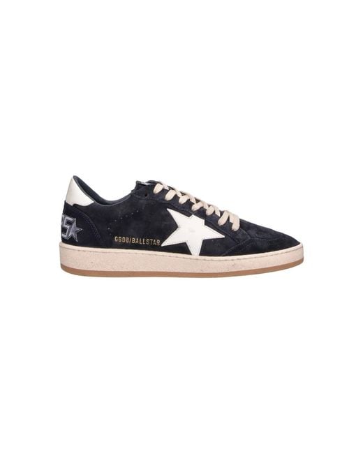 Golden Goose Deluxe Brand Blue Sneakers "Ball Star" for men