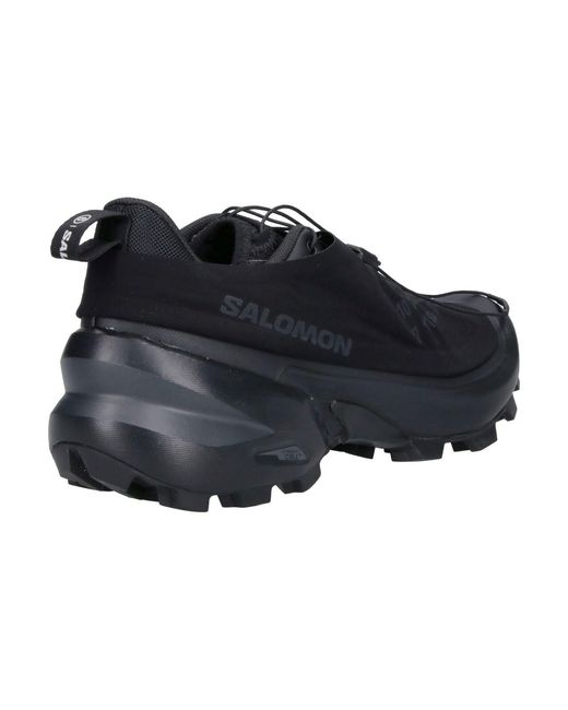 MM6 by Maison Margiela Black X Salomon Sneakers "Cross Dust" for men