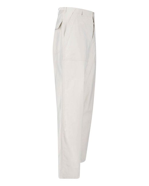 Kaptain Sunshine White Sweatpants “Baker” for men