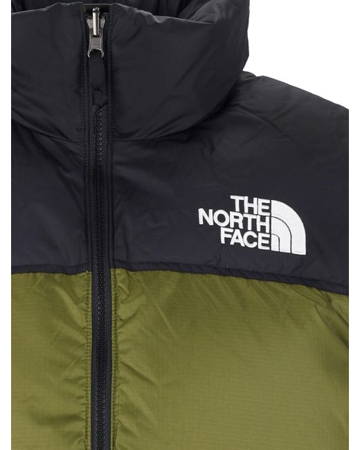 The North Face Green '1996 Retro Nuptse' Vest for men