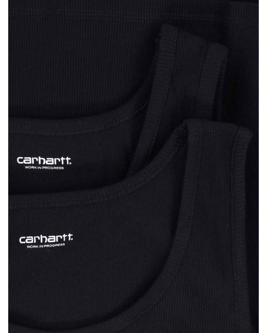 Set Canotte Basic di Carhartt in Black da Uomo