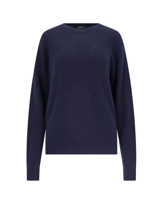 Canessa Blue Basic Sweater