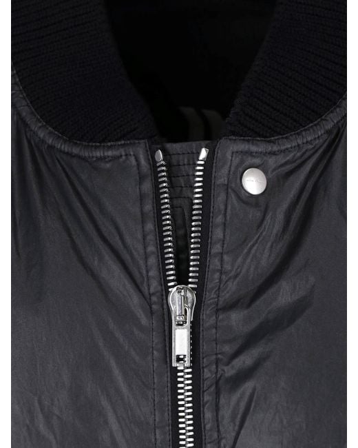 Rick Owens Gray 'Runway Cal' Bomber Jacket