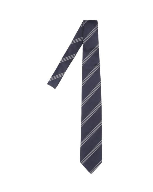 Lardini Blue Silk Tie for men