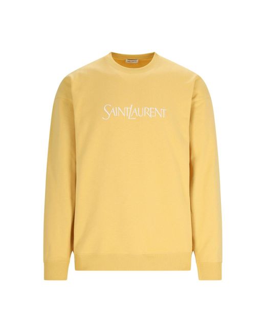 Saint Laurent Yellow Jerseys & Knitwear for men
