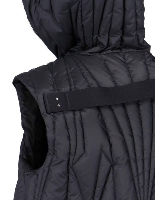 Moncler Black 'Geocamo Ziplock' Vest