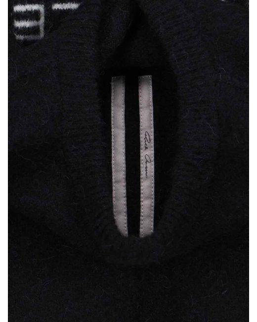Rick Owens Black 'Temple Of Love' Sweater for men