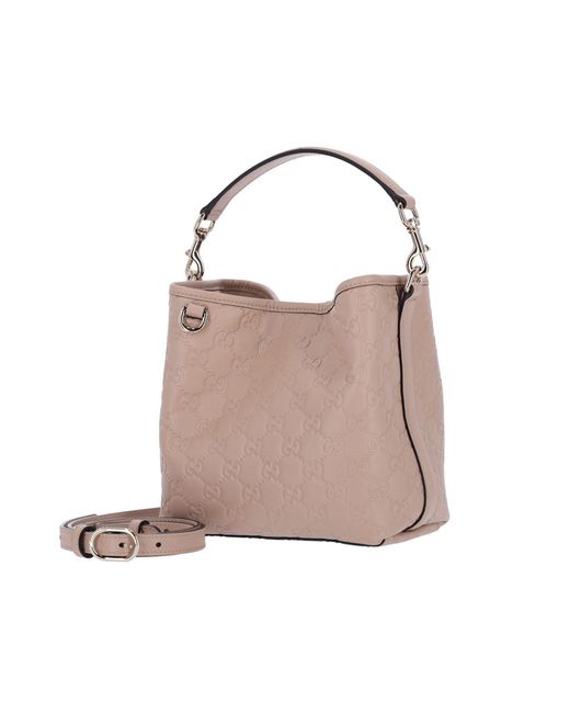 Borsa Secchiello "Gg Emblem" di Gucci in Pink