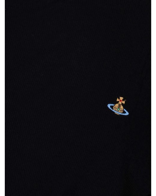 Vivienne Westwood Black T-Shirt “Orb”