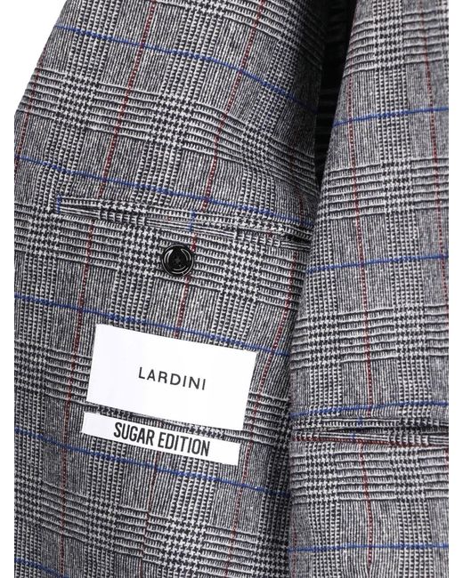 Lardini Gray Single-Breasted Blazer for men