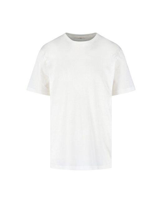 The Row White T-Shirt "Luke" for men