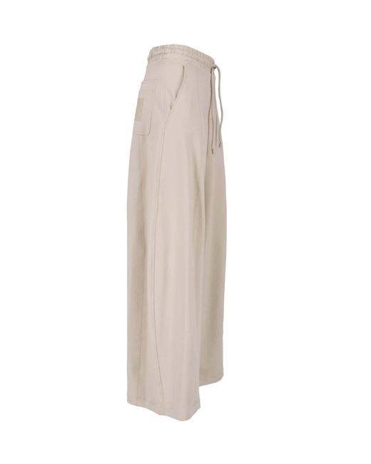 Max Mara Natural Wide Sweatpants