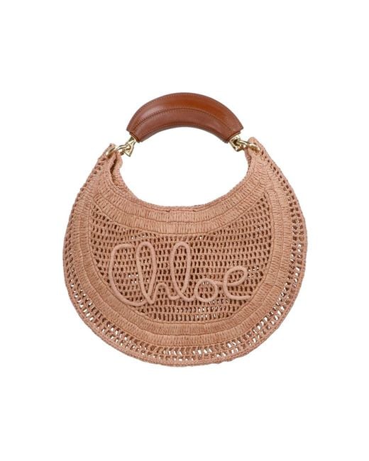 Chloé Pink 'Summer Banana' Hobo Bag