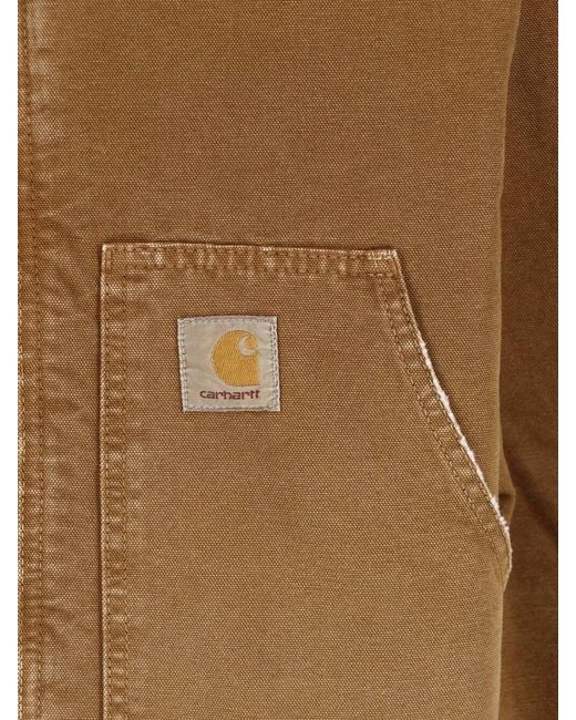 Carhartt Brown Jacket "Og Arcan" for men