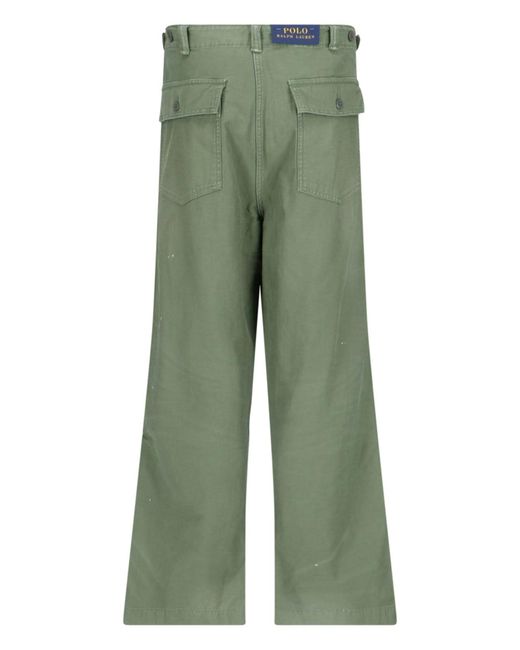 Pantaloni Ampi di Polo Ralph Lauren in Green da Uomo