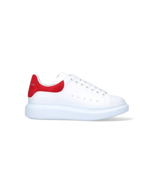 Alexander McQueen Red Oversize Sneakers for men