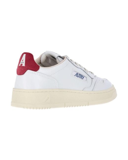 Autry White Leather Sneaker for men