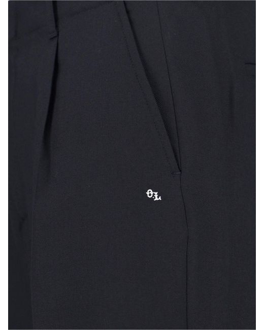 Our Legacy Blue Borrowed Chino Pants for men