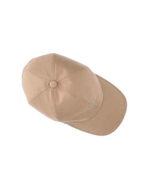 Loro Piana Natural Baseball Cap Logo for men