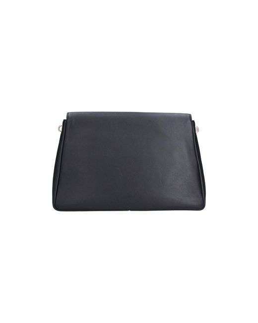 Tory Burch Black Tumbled Cow Leather Shoulder Bag