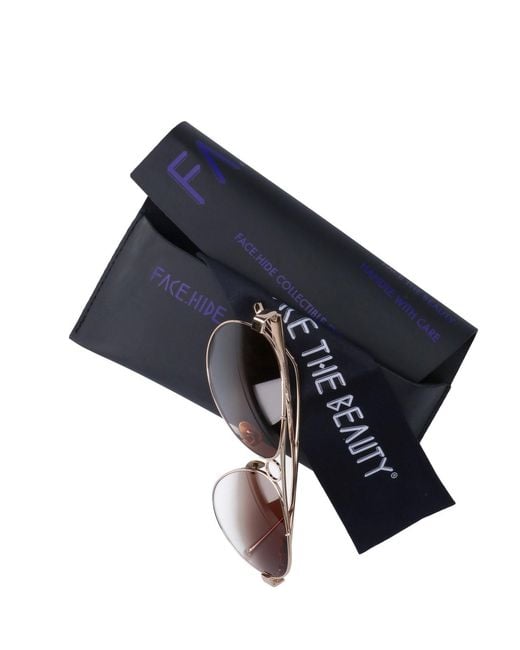 Facehide Metallic Sunglasses "Hunter" for men