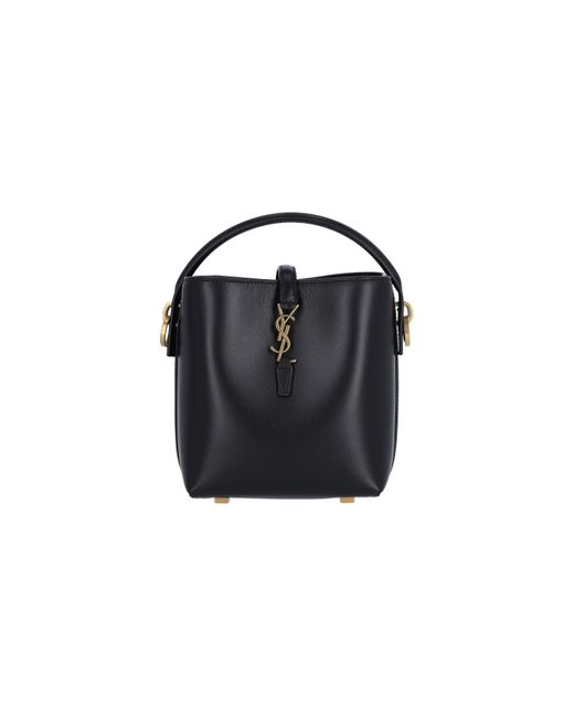 Borsa Secchiello Mini "Le 37" di Saint Laurent in Black
