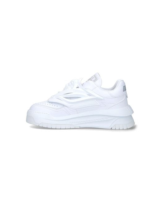 Versace White "odissea" Sneakers for men