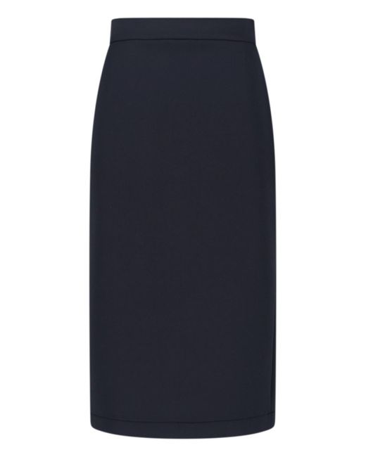 Moncler Genius Blue X Ee72 By Edward Enninful Neoprene Midi Skirt