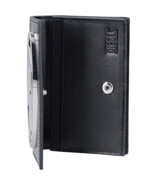 DIESEL Black Wallets Leather