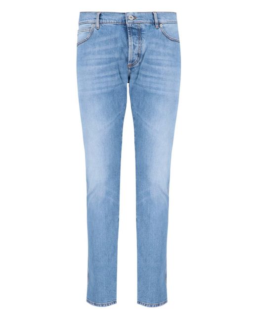 Balmain Blue Straight Jeans for men