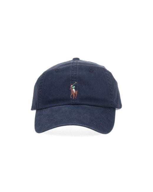 Polo Ralph Lauren Blue Logo Baseball Cap