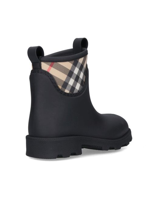 Stivaletti "Marsh Stamp" di Burberry in Black