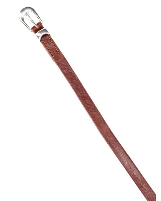 Our Legacy Brown Premium 100% Cow Leather Belt