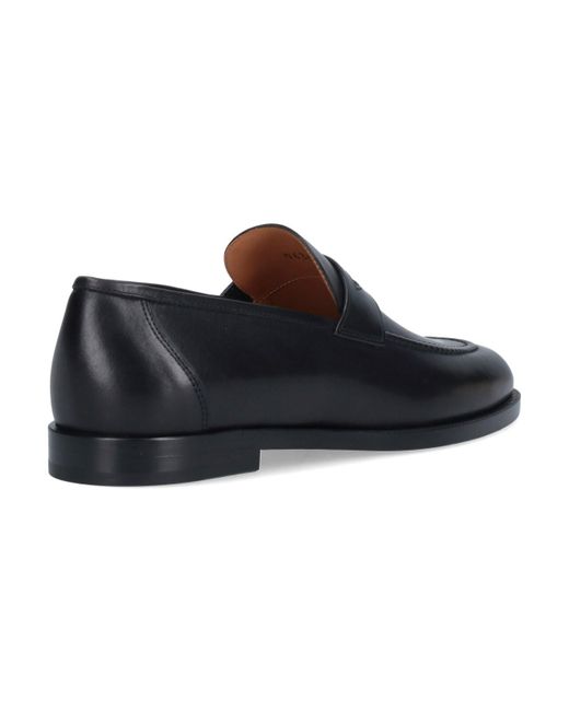 Loro Piana Black Sergio Walk' Loafers