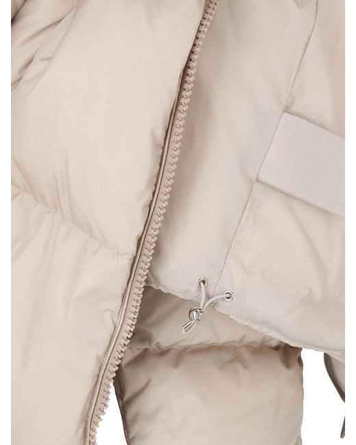 Herno Natural Down Puffer Jacket With Oversized Fur Collar