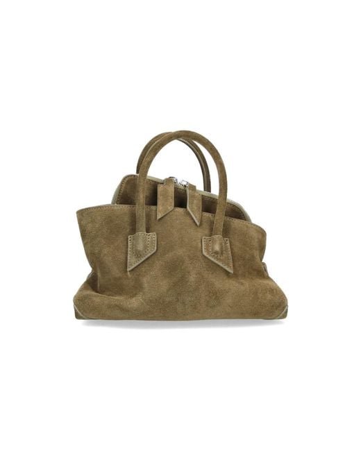 The Attico Metallic Mini Bag "La Passeggiata"