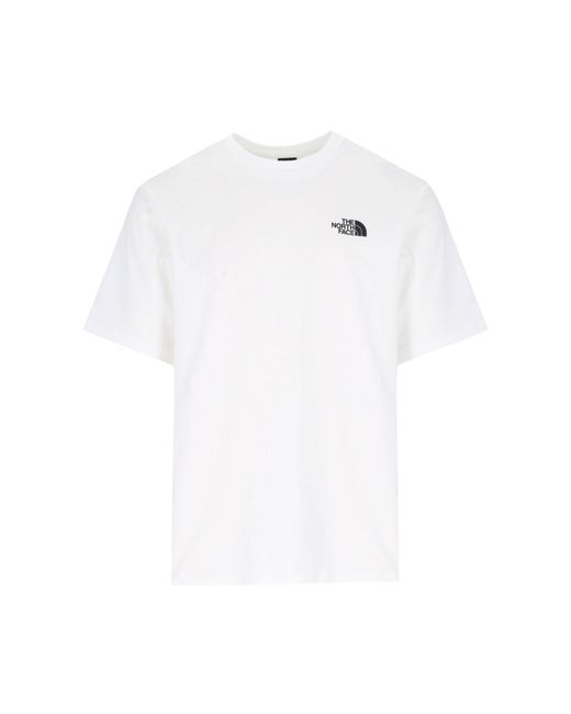 The North Face White 'festival' T-shirt for men