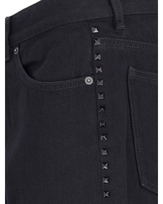 Valentino Blue Jeans Studs for men