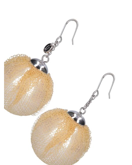 Undercover White 'Uc1D1R51-1' Earrings