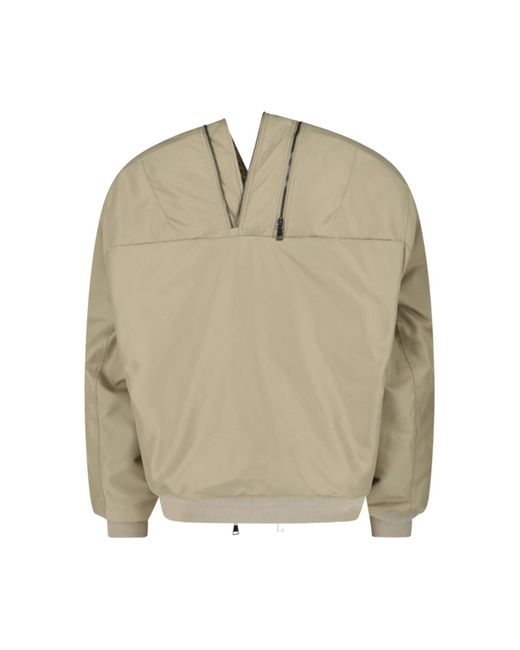 Bomber Doppia Zip di Y. Project in Natural
