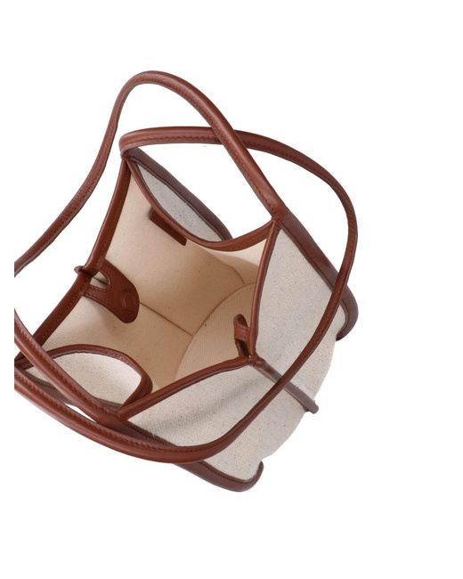 Borsa Secchiello "Calella" di Hereu in White